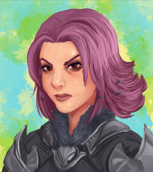 Kaiba Knightshield by Francine with an older hairstyle